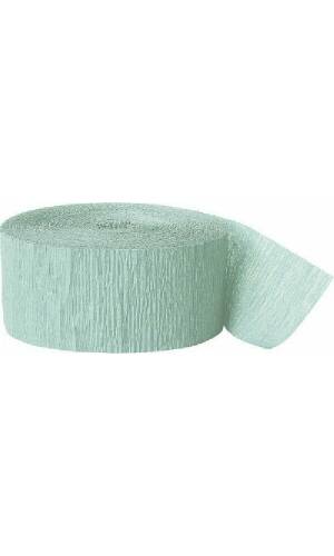 Crepe Streamer Mint (81ft) - 4.45cm x 24.6cm