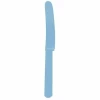 Power Blue Reusable Plastic Knives - 10pk