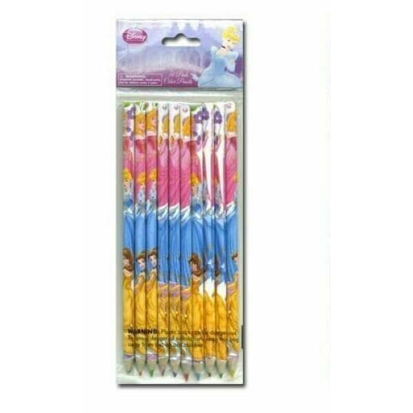 Princess Colour Pencils - 10pk