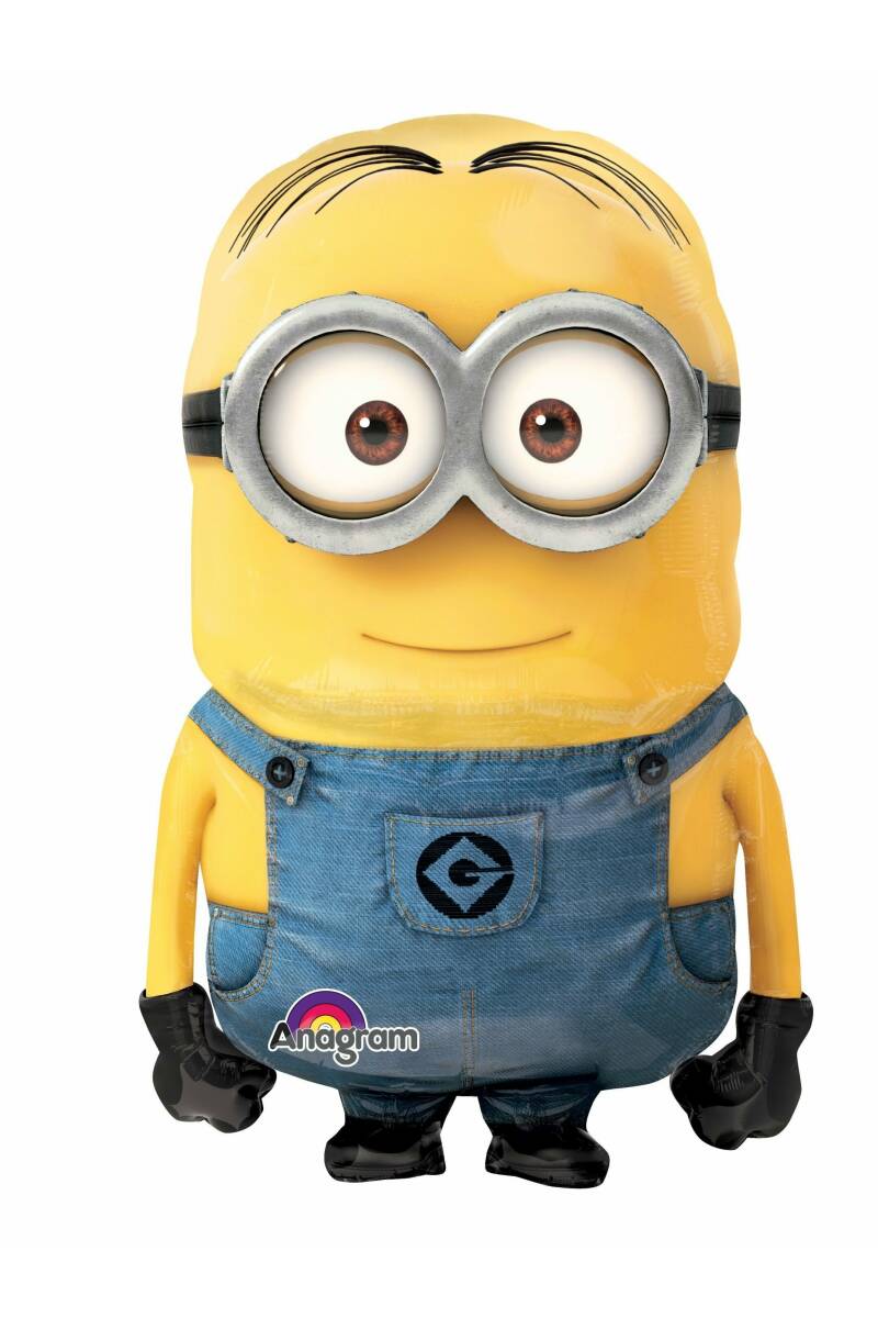 Minions AirWalker Foil Balloon 28'' x 43'' (71cm x 109cm)