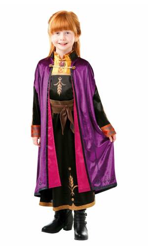 Official Deluxe Frozen 2 Anna Costume - Age 7 to 8 Years