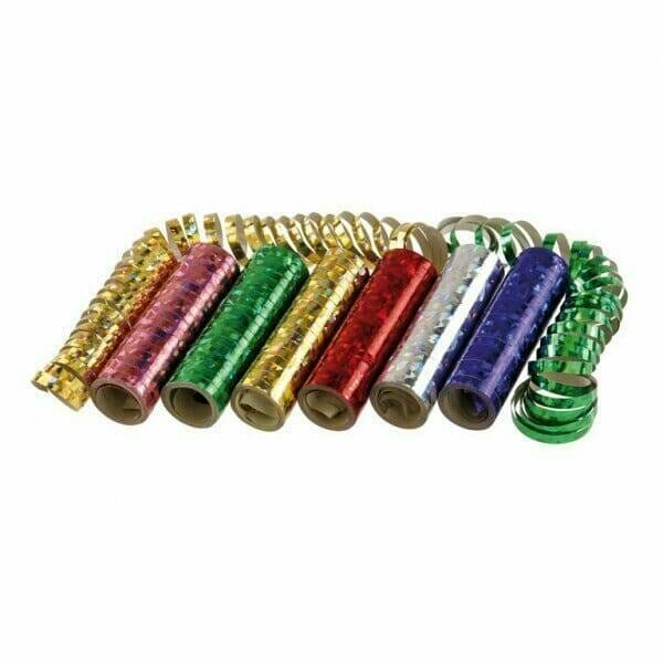 Streamer Holographic Roll x 18 Throws - Red