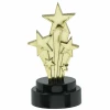 Hollywood Trophy Prop Shooting Star Award 7.6cm - 6pk