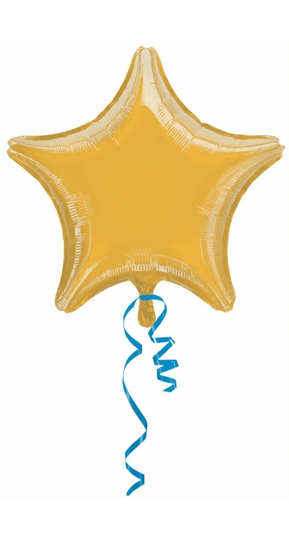 Metallic Gold Star Foil Balloon 18''