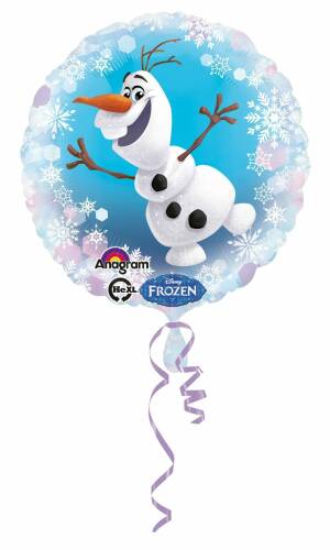 Frozen Olaf Round Foil Balloon 17"