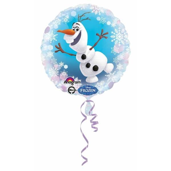 Frozen Olaf Round Foil Balloon 17"