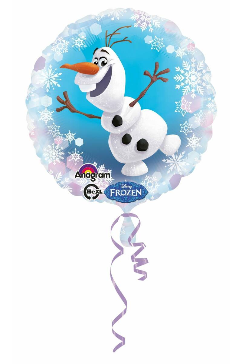 Frozen Olaf Round Foil Balloon 17"