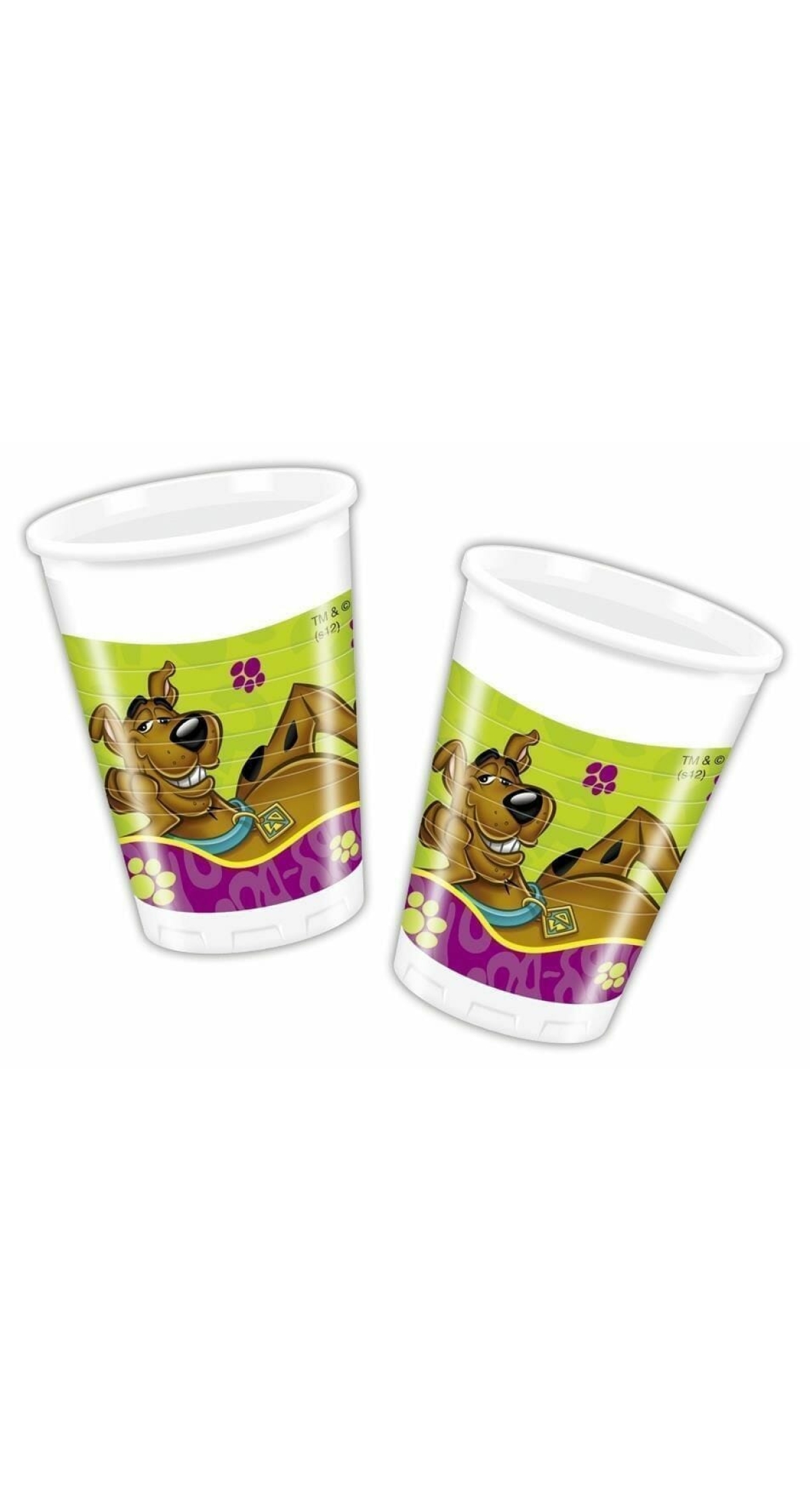 Scooby-Doo Plastic Cups - 8pk