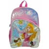 Princess Assorted Pink "Royally Cute" School Backpack - 39x29cm