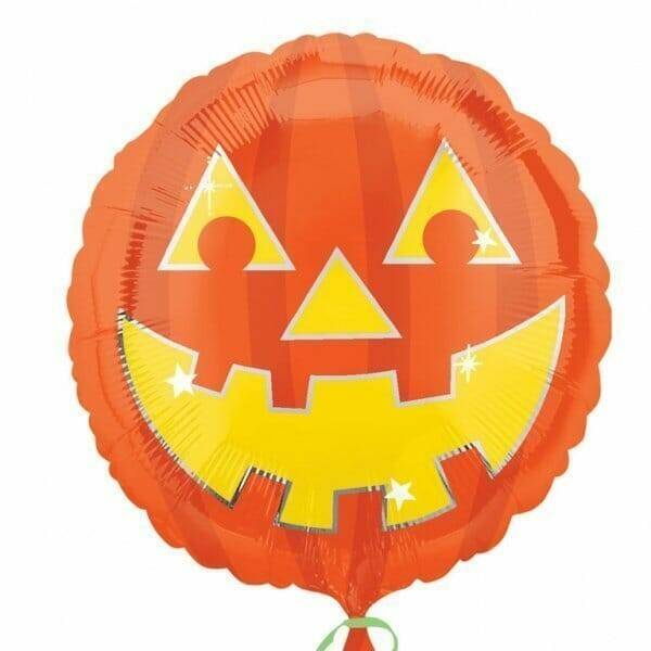Halloween Jack O' Lantern Pumpkin Foil Balloon - 17"