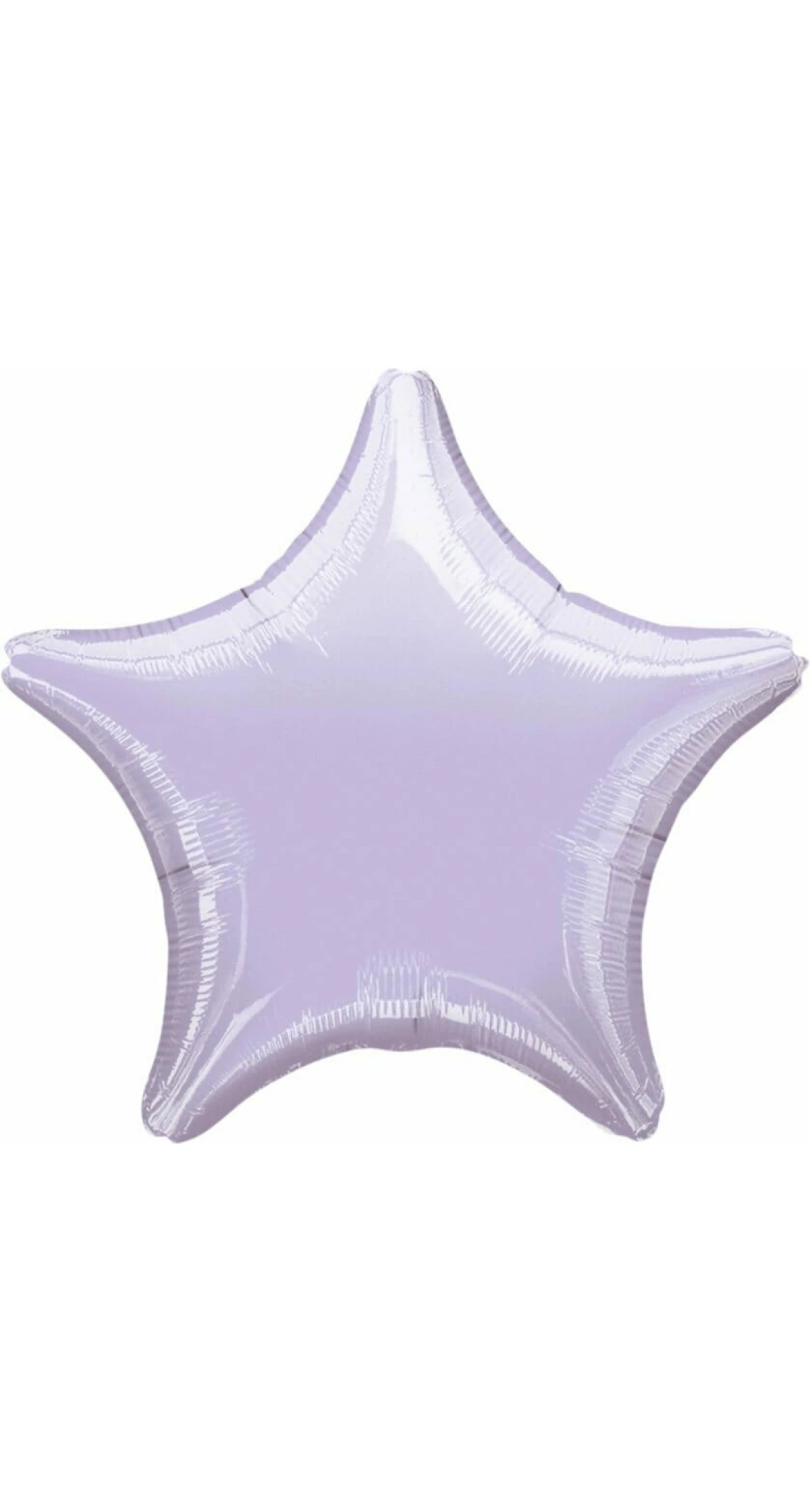 Metallic Pastel Lilac Star Foil Balloon 18''