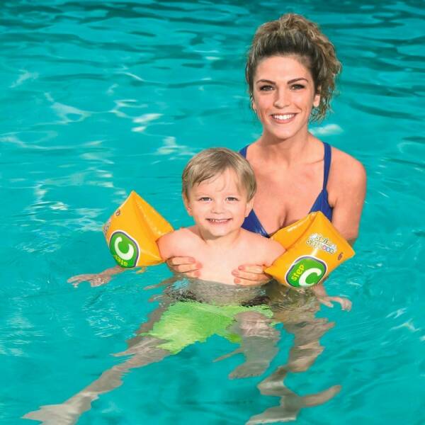 Bestway Swim Safe Arm Bands Step C for Age 3-6 Years 25x15cm (Online Only)