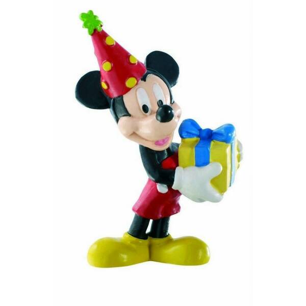 Mickey Club House Mickey Celebration Plastic Cake Topper - 7cm
