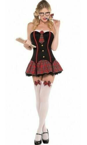 Nerdy & Flirty - Adult Size Medium