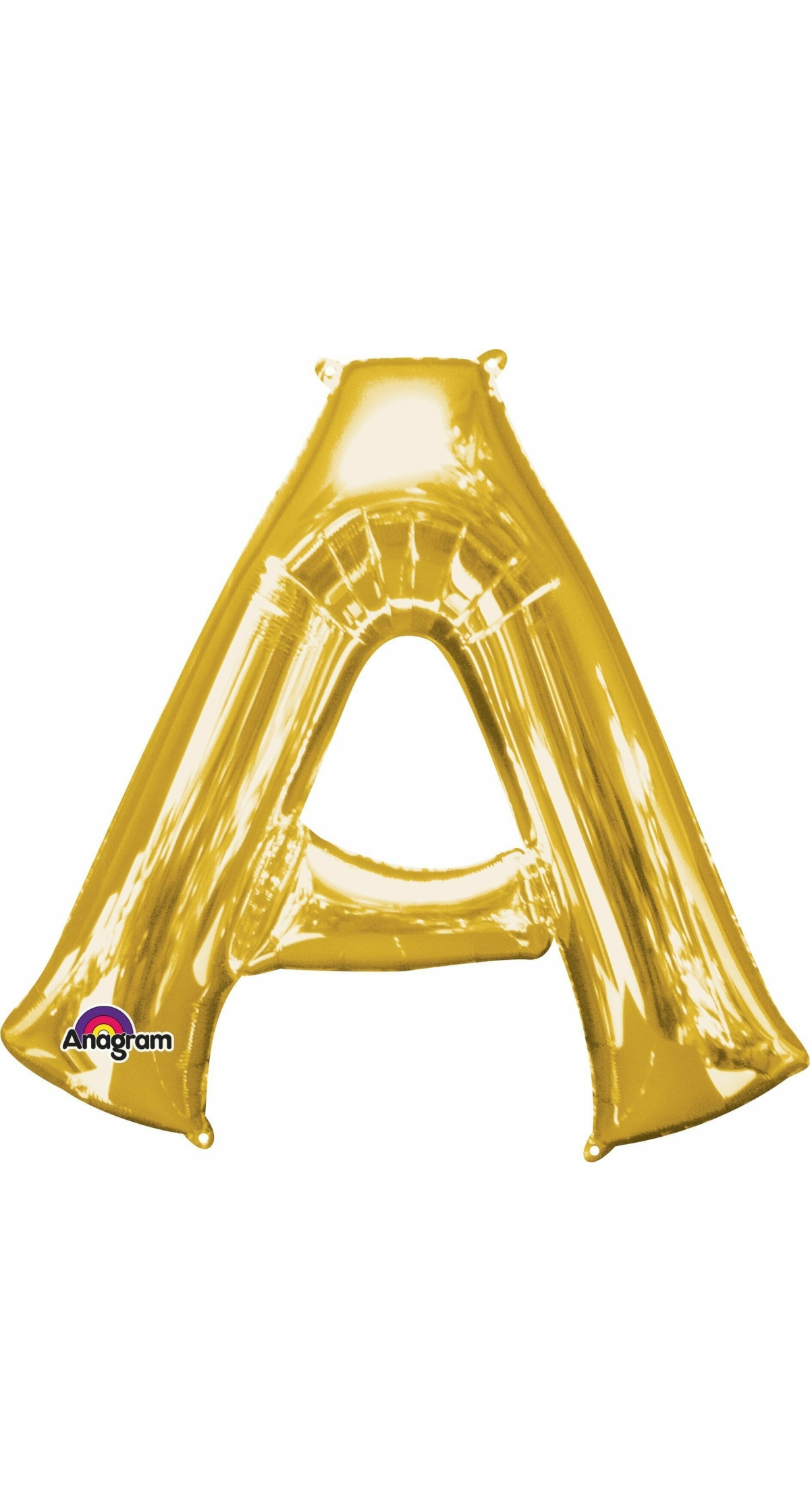 Gold Letter " A " Foil Balloon 34''