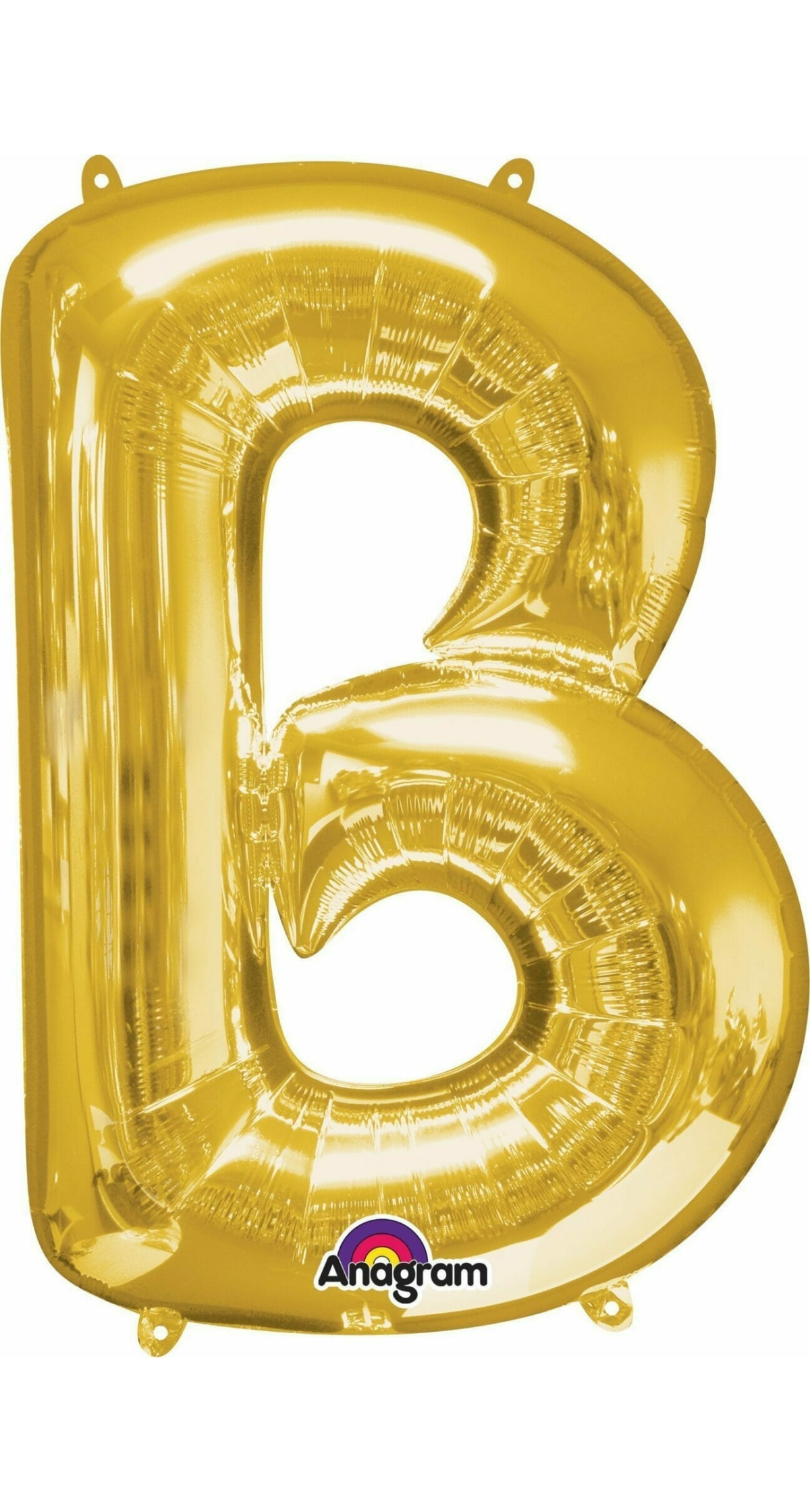 Gold Letter " B " Foil Balloon 34''