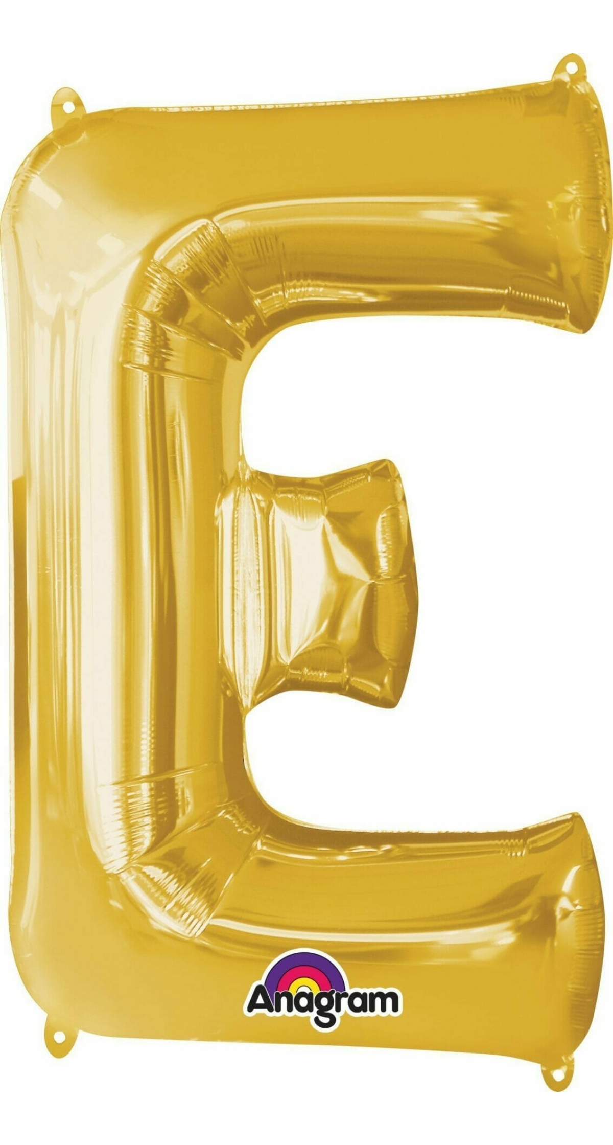 Gold Letter " E " Foil Balloon 16''