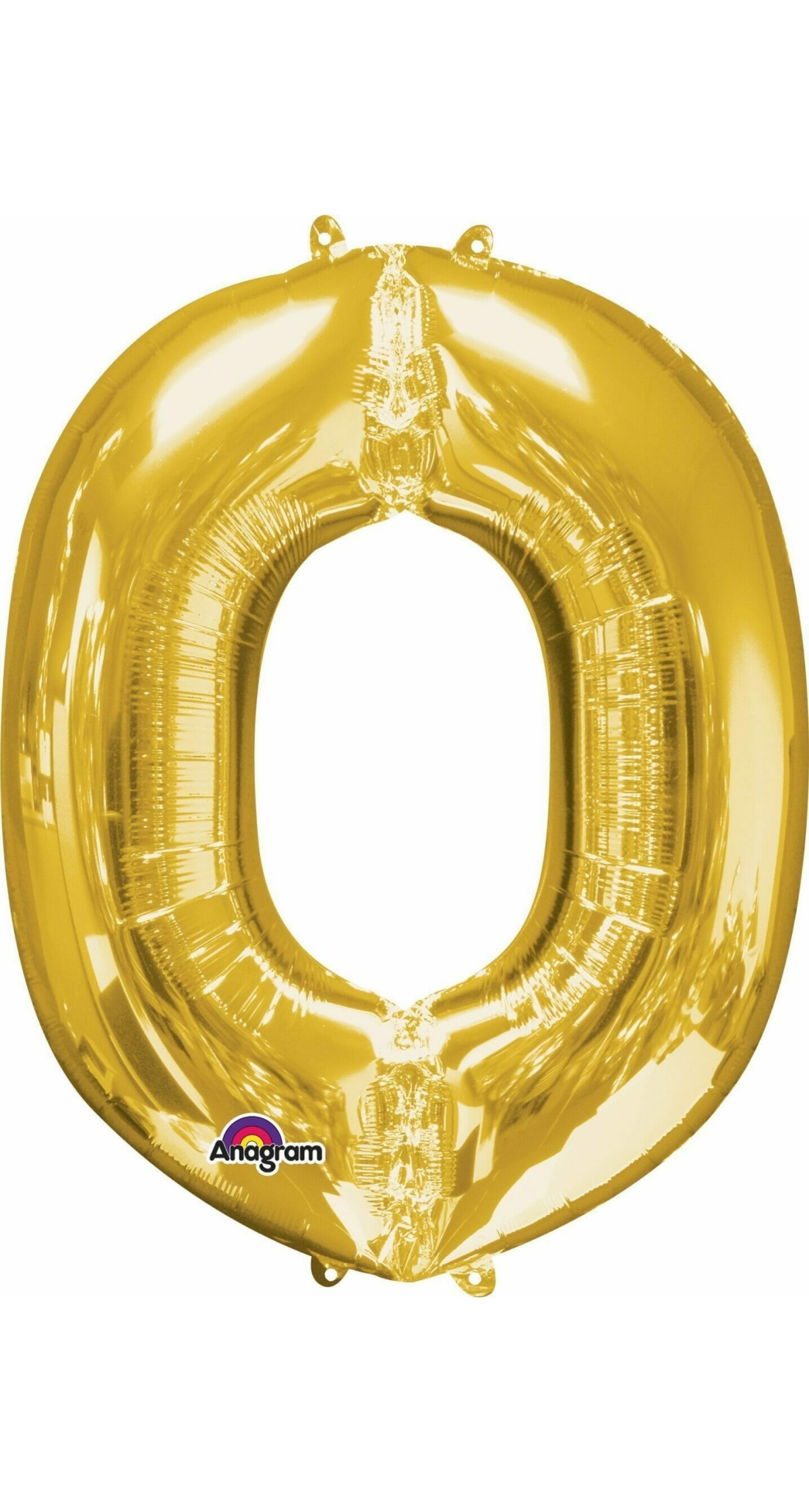 Gold Letter " O " Foil Balloon 34''