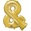 Gold Letter " & " Foil Balloon 16''