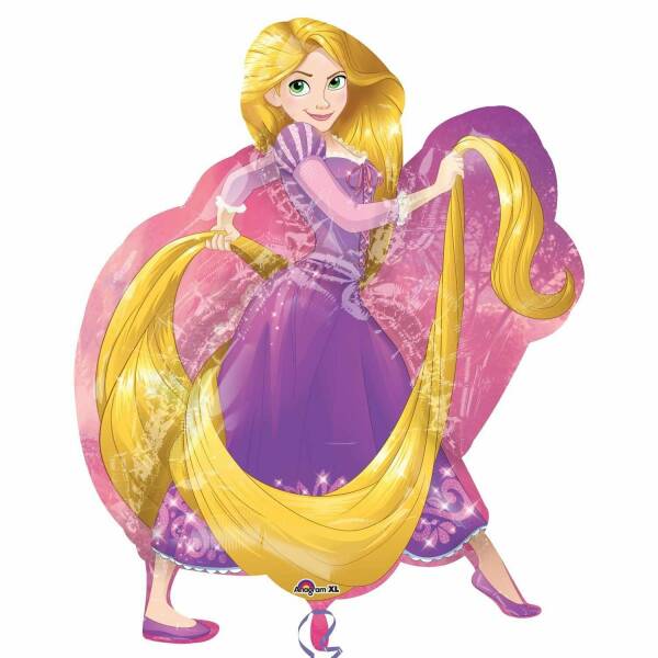 Princess Rapunzel Foil Balloon 26" x 31"