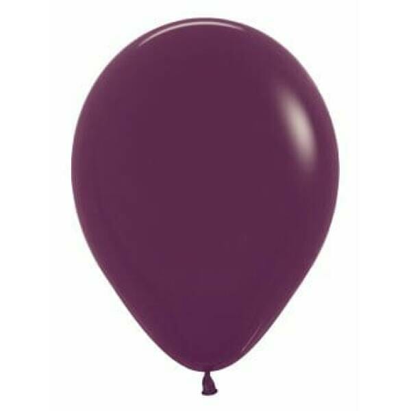 Fashion Solid - Burgundy 12" Balloon