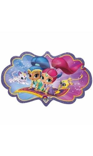 Shimmer and Shine Supershape Foil Balloon - 16'' x 27'' (40cm x 68cm)