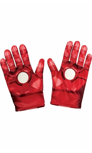Iron Man Gloves - Size Child