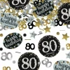 80th Gold Sparkling Celebration Confetti – 34g
