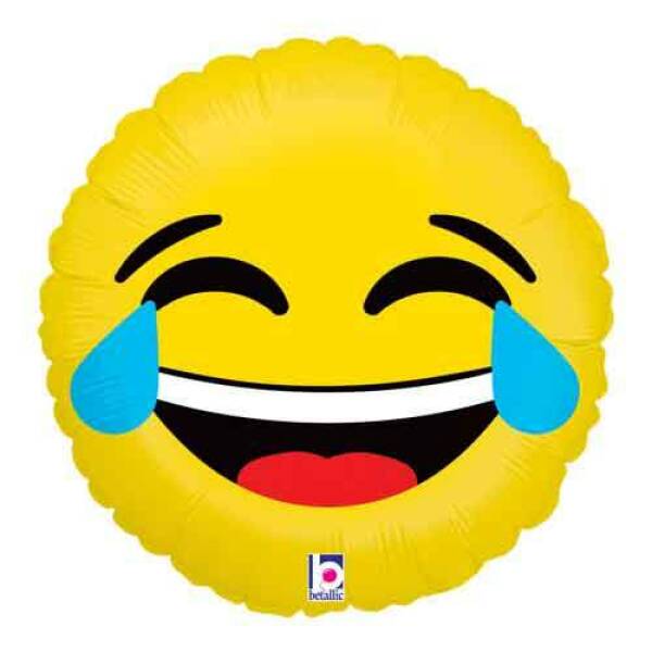 Emoji LOL Foil Balloon - 18'' (46cm)