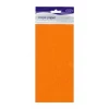 Crepe Paper Orange - 150cm x 50cm
