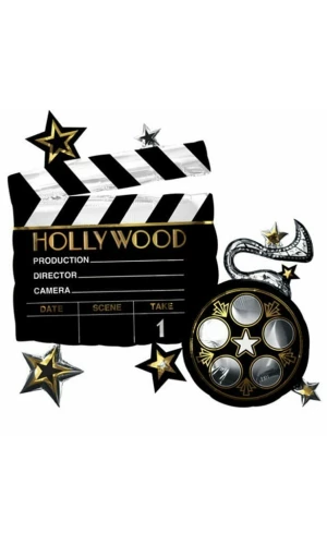 Hollywood Supershape Foil Balloon - 29" x 30"  (76cm x 73cm)