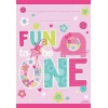 Fun To Be One Plastic Party Bags - 8pk