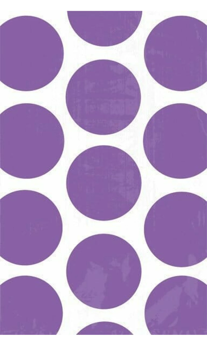 Purple Candy Buffet Polka Dots Treat Bags 17.5cm x 10.9cm – 10pk