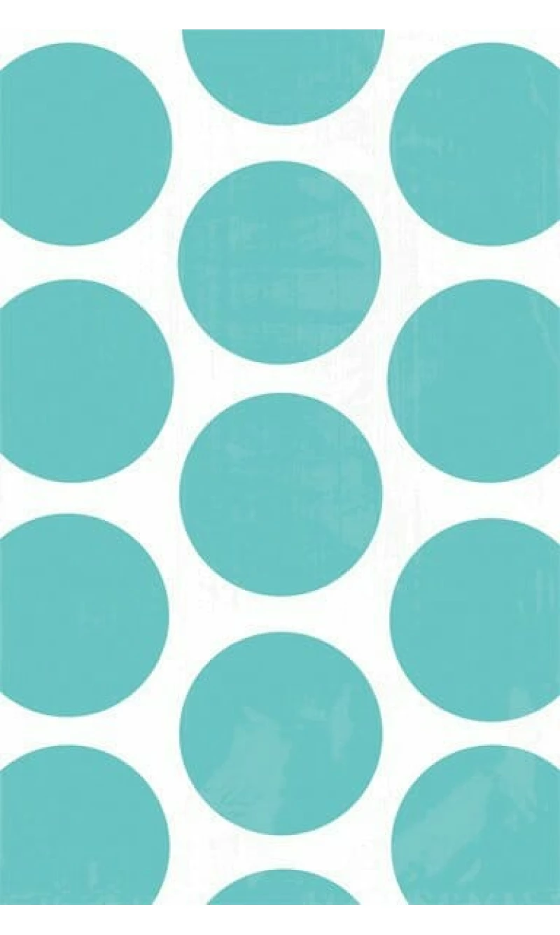 Robin Egg Blue Candy Buffet Polka Dots Treat Bags 17.5cm x 10.9cm – 10pk