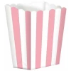 New Pink Candy Buffet Popcorn Boxes 6.3 x 13.4 x 3.8cm - 5pk