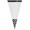 Black Candy Buffet Cone Polka Dots Bags 24.7cm – 10pk
