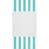 Robin Egg Blue Candy Buffet Striped Party Bags 27.3cm x 8.3cm – 10pk