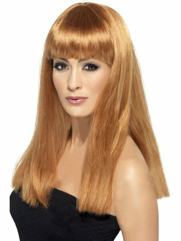 Glamourama Wig Adult Brown Glamourama Wig Adult Brown