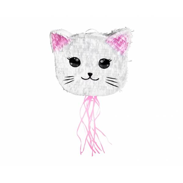 Kitty Cat Pinata - Size 35cm x 7.5cm x 27cm
