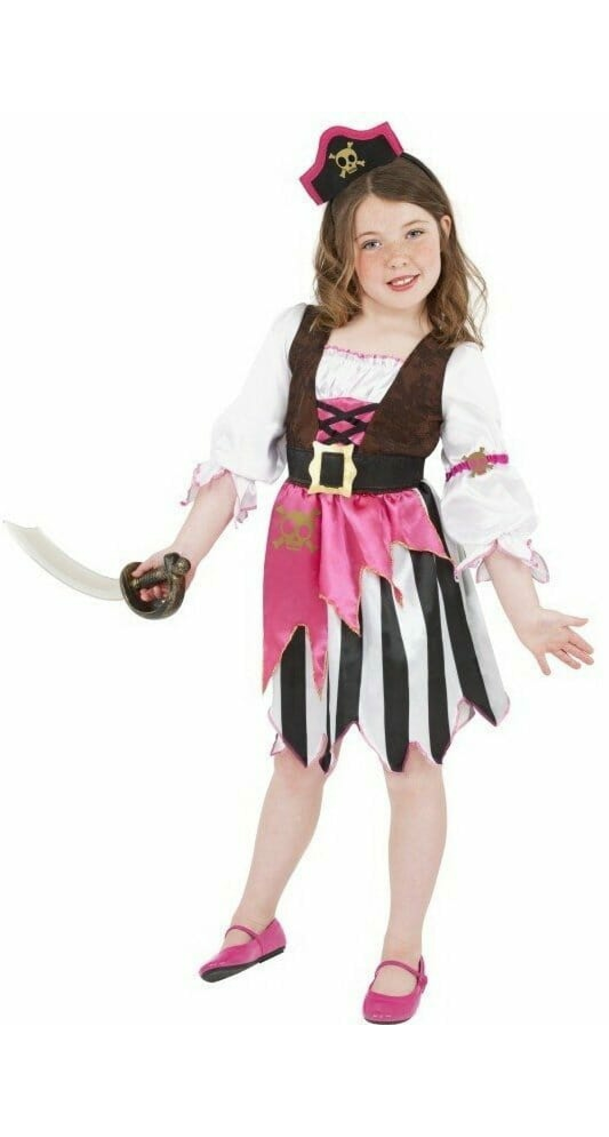 Pink Pirate - Age 4 to 6 Years
