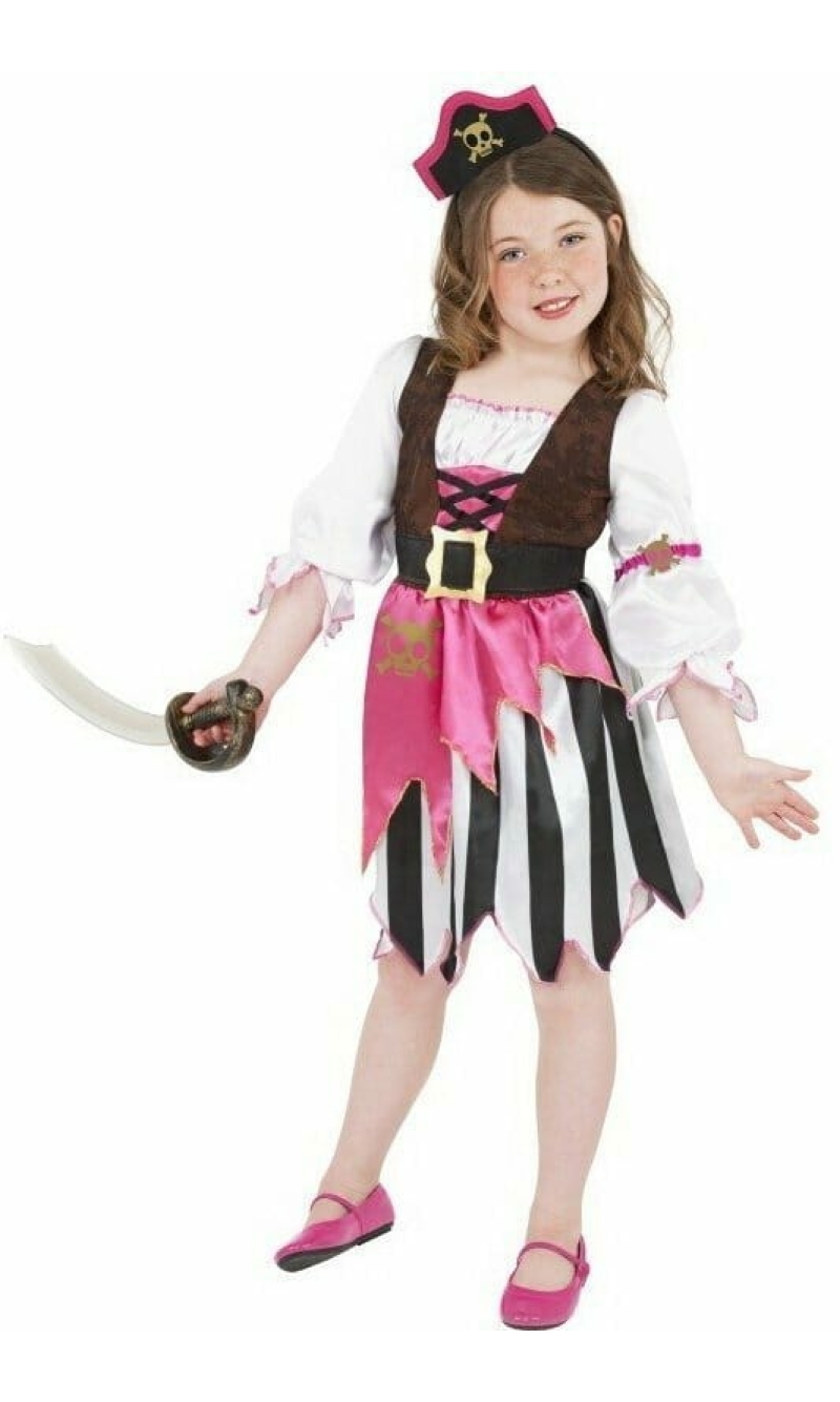 Pink Pirate - Age 7 to 9 Years