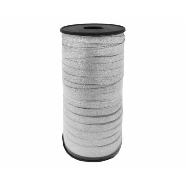 Glitter Deco Ribbon, Silver, 100Y, (92 M)