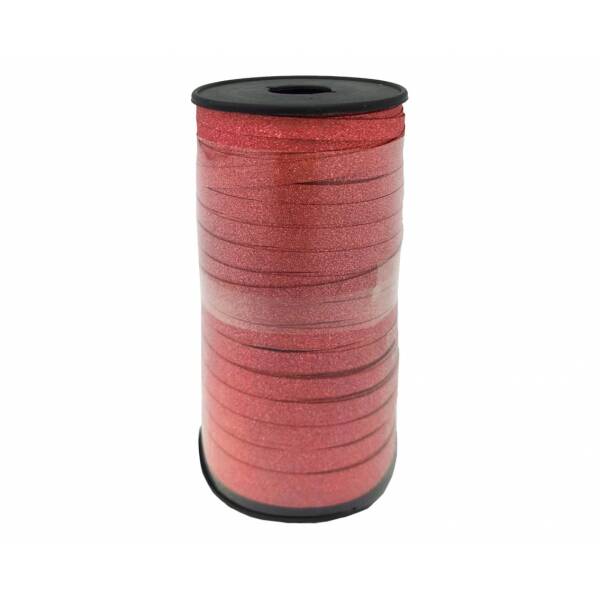Glitter Deco Ribbon, Red, 100Y (92 M)