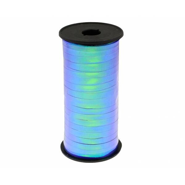 Iridescent Ribbon, Blue, 100Y (92 M)
