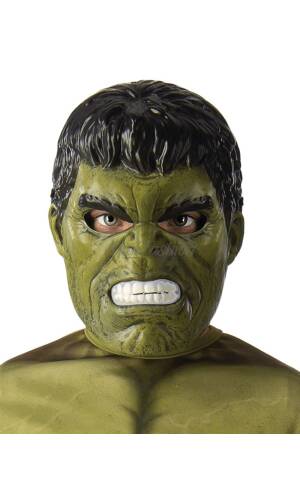 Marvel Avengers Hulk Half  Mask - Child One Size