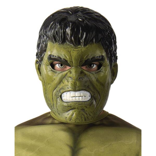 Marvel Avengers Hulk Half  Mask - Child One Size
