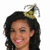Happy New Year "Cheers" Clip Hair Cone Hat - 7.6cm x 8.2cm