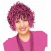 Pink Fun Foil Wig - One Size