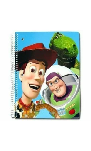 Toy Story 50 Sheet Spiral Theme NoteBook - 26cm x 19cm