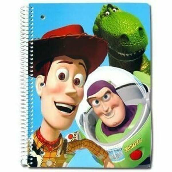 Toy Story 50 Sheet Spiral Theme NoteBook - 26cm x 19cm